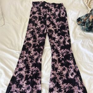 High waist flare pants